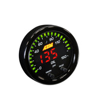 AEM X-Series 0-150 Oil Pressure Gauge Kit