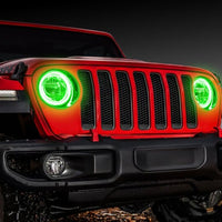 ORACLE Lighting Jeep Wrangler JL/Gladiator JT LED Surface Mount Headlight Halo Kit SEE WARRANTY