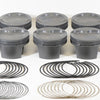 Mahle MS Piston Set SBF 445ci 4.125in Bore 3.25in Stroke 5.4in Rod .927 Pin -16cc 8.8 CR Set of 8