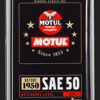 Motul Classic SAE 50 Oil - 2L - Single