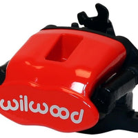 Wilwood Caliper-Combination Parking Brake-Pos 13-L/H-Red 41mm piston .81in Disc