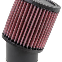 K&N Filter Universal Rubber Round Straight Filter 20 Deg Angled 2-7/16in Flange 3-3/4in OD 4in H