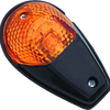 BikeMaster Universal Flush Mount Marker Light - Black/Amber