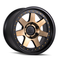 Mayhem 8300 Prodigy 18x9 / 6x135 BP / 0mm Offset / 87.1mm Hub Matte Black w/ Bronze Tint Wheel