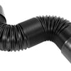 Spectre Air Duct Hose Kit 4in. OD (41in. Ducting / 2 Threaded PVC Couplers) - Black