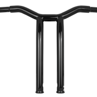 Burly Brand Dominator Raked Bar 14in - Gloss Black