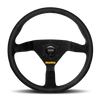 Momo MOD78 Steering Wheel 350 mm -  Black Suede/Black Spokes