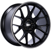 BBS CH-R 20x10.5 5x112 ET25 Satin Black Polished Rim Protector Wheel -82mm PFS/Clip Required