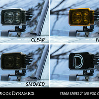 Diode Dynamics Stage Series 2 In LED Pod Cover Smoked Each