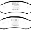 EBC 97-99 Jeep Cherokee 2.5 82mm High Rotors Yellowstuff Front Brake Pads