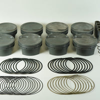 Mahle MS Piston Set GM LS 363ci 3.800in Bore 4in Stroke 6.125in Rod .927 Pin -16cc 9.3 CR Set of 8