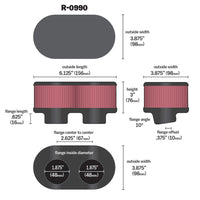 K&N Universal Rubber Filter