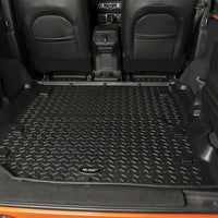 Rugged Ridge Floor Liner Kit Black F/R/Full Cargo 18-20 Jeep Wrangler JL 2Dr