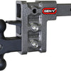 Gen-Y Mega Duty 2in Shank 5in Drop 1.5K TW 10K Hitch w/GH-031 Dual-Ball/GH-032 Pintle Lock