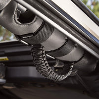 Rugged Ridge Paracord Grab Handles Black/Black Pair