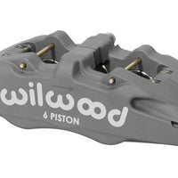 Wilwood DynaPro DP6 Lug Mount Anodized Alum. Caliper 1.62in/1.38in/1.38in Piston .38in Rotor - Left