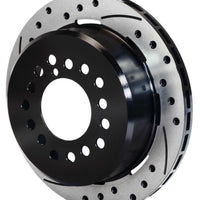 Wilwood Rotor-2.32in Offset-SRP-BLK-Drill-LH 12.19 x .810-5 x 4.75in-.44/.48/.50 Studs