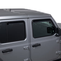 Putco 20-21 Jeep Gladiator JT/JL Element Tinted Window Visors (Set of 4)