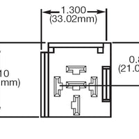 Hella Relay Socket Mini 5 Term Bkt 1