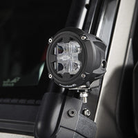 Rugged Ridge Round LED Light 3.5in Combo High/Low Beam