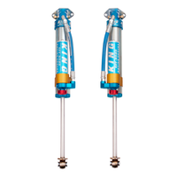 King Shocks 07-18 Jeep Wrangler JK Rear 2.5 Dia Piggy Hose Res Shocks 3-5in Lift w/Adjuster (Pair)