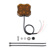 Diode Dynamics Stage Series Single Color LED Rock Light - Amber Hookup (one)