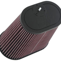 K&N Universal Clamp-On Air Filter 3-1/8in Dual FLG  8-7/8in X 5-3/16 B 6-1/4in X 4IN T, 9inH W/STUD