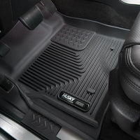 Husky Liners 19-24 JLU Jeep Wrangler 4 Door X-Act Contour Black Floor Liners (2nd Seat)