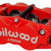 Wilwood Caliper-Forged Narrow Superlite 6R-L/H 1.75/1.25in/1.25in Pistons 1.25in Rotor - Red