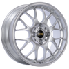 BBS RG-R 19x8.5 5x120 ET32 Diamond Silver Wheel -82mm PFS/Clip Required