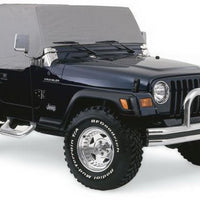 Rampage 1987-1991 Jeep Wrangler(YJ) Cab Cover With Door Flaps - Grey