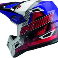 Answer AR1 Vendetta Helmet Red/White/Purple - XS