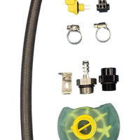 DeatschWerks DW650iL Series 650LPH In-Line External Fuel Pump Universal Install Kit