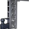 Gen-Y Mega Duty 2.5in Shank 15in Drop 21K Hitch w/Dual-Ball/Pintle Lock/Stabilizer Kit