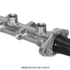 Wilwood Tandem Remote Master Cylinder - 1 1/8in Bore Ball Burnished