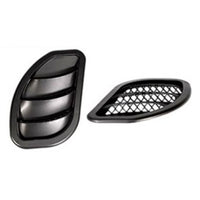 Daystar 2007-2018 Jeep Wrangler JK Hood Side Vent Kit Right and Left Black Pair