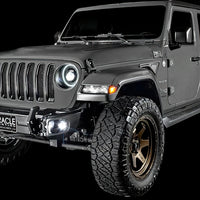 Oracle Jeep Wrangler JL Smoked Lens LED Front Sidemarkers SEE WARRANTY