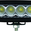 Hella Value Fit Mini 6in LED Light Bar - Flood Beam Pedestal