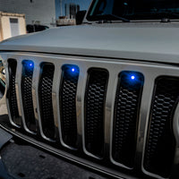 Oracle Pre-Runner Style LED Grille Kit for Jeep Wrangler JL - Blue SEE WARRANTY