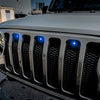 Oracle Pre-Runner Style LED Grille Kit for Jeep Wrangler JL - Blue SEE WARRANTY