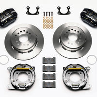 Wilwood Dynapro Dust-Boot P/S Park Brake Kit Small Ford 2.66in Offset