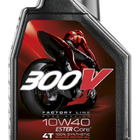 Motul 1L Synthetic-ester Oil 300V Factory Line Road Racing 10W40