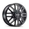 Mayhem 8107D Cogent Dually 22x8.25/8x165.1 BP/115mm Offset/121.3mm Hub Black w/ Milled Spokes Wheel