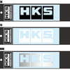 HKS LOGO Sticker W135 MIRROR