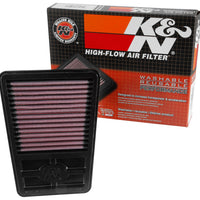 K&N 2014 Kawasaki BX250 Ninja Replacement Air Filter