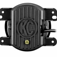 KC HiLiTES 07-09 Jeep JK 4in. Gravity G4 LED Light 10w SAE/ECE Clear Fog Beam (Pair Pack System)