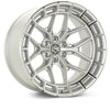 Vossen HFX-1 20x9 / 6x139.7 / ET18 / Deep / 106.1 CB - Silver Polished Wheel