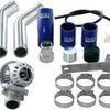 HKS 08+ Evo 10 SSQV4 BOV Kit Includes 2 Polished Aluminum Pipes