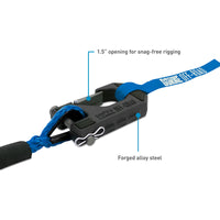 Borne Off-Road 12K Winch - Blue Synthetic Rope