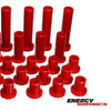 Energy Suspension Polaris RZR 800/800S Rear A-Arm Bushings - Red